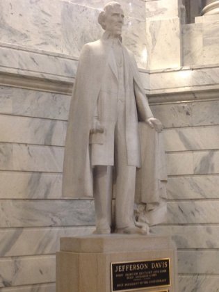Jefferson Davis Statue Capitol Rotunda Frankfurt Kentucky