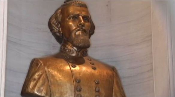 Nathan Bedford Forrest Bust in Tennessee State House