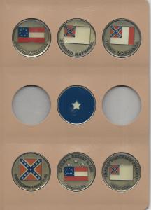 Confederate Flag Challenge Coins Obverse